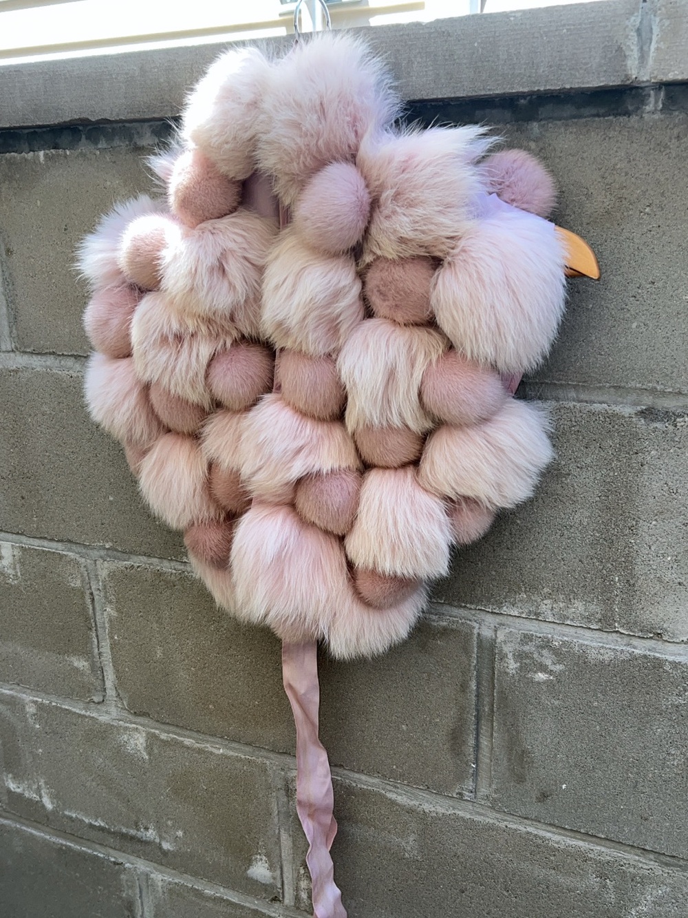 Oscar de la Renta Fox & Mink Fur Stole